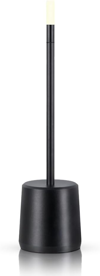 Portable LED Metal Table Lamp - 3 Level Brightness Touch Control Desk Lamps for Bedroom Nightstand,Rechargeable Battery - Ideal Bedside Lamp for Bedroom Nightstand