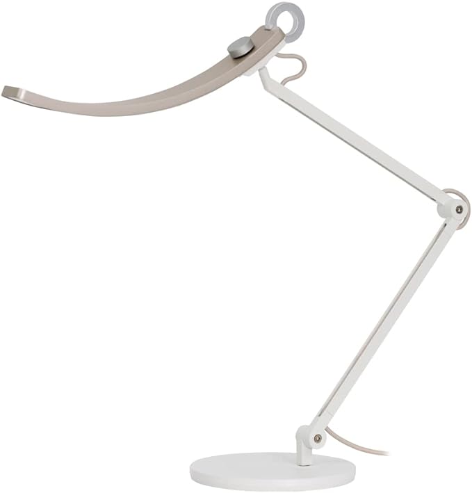 BenQ e-Reading Desk Lamp | Eye-caring for Home Office, Reading, Study, Craft | Ultrawide, Bright, Dimmable with 13 Color Modes | Adjustable Arm | Matte Gold