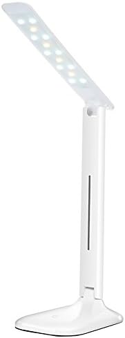 LaiduoleLED Desk Lamp with 3 Lighting Modes, 3 Brightness Level, Dimmable Foldable Eye-Caring 7W Desk Lamp with Touch Control for Studying Working Reading (White)