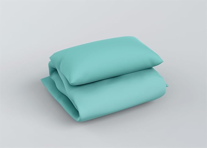 3 Piece Solid Color All Season Bedding Comforter Set Microfiber Soft Lightweight Bedding Set for Kids Teens Adults Room Decor with 1 Comforter and 2 Pillowcases King
