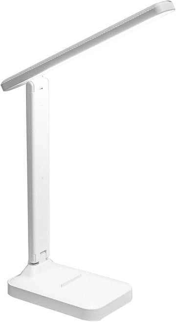 Desk lamp,LED Lamp,Touch Control,3 Color Modes,Eye-Protecting Table Lamp,Led Lights for Bedroom,Home,Office,Black (Medium Size, White)