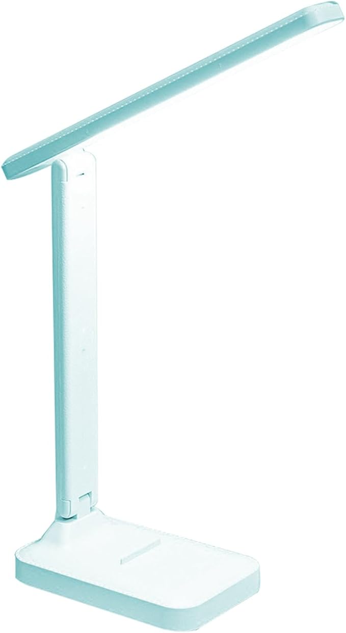 Desk lamp,LED Lamp,Touch Control,3 Color Modes,Eye-Protecting Table Lamp,Led Lights for Bedroom,Home,Office,Black (Medium Size, Blue)