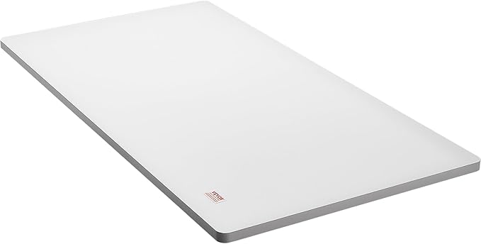 VEVOR One-Piece Particle Board Desktop Universal Tabletop, 60" x 25" x 1", White