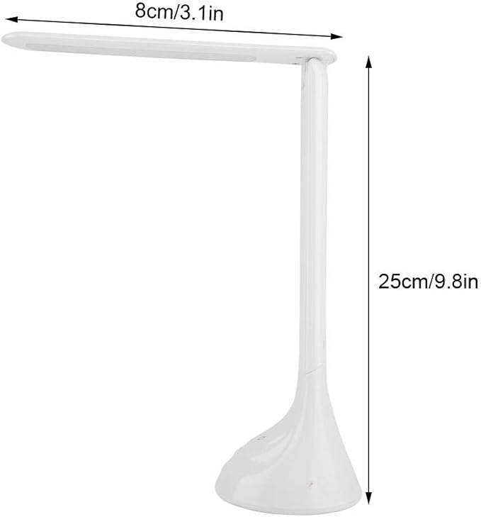 Led Desk Lamp,EyeCaring Table Lamps,Rechargeable Folding Led Light Desk Table Desktop Lamp Eye Care for Reading Study Lighting,Dimmable Office Lamp with USB Charging Port