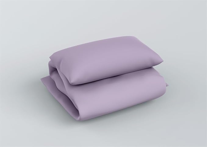 3 Piece Solid Color All Season Bedding Comforter Set Microfiber Soft Lightweight Bedding Set for Kids Teens Adults Room Decor with 1 Comforter and 2 Pillowcases Full