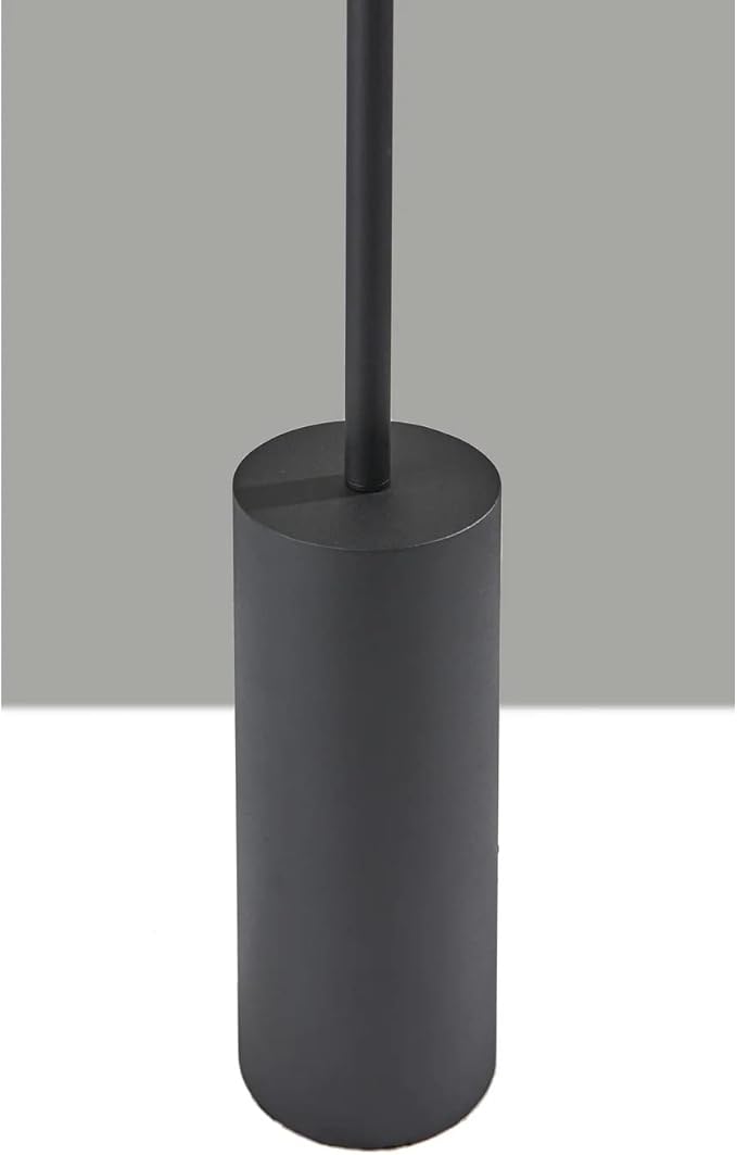 Adesso Home 2151-01 Contemporary Modern LED Floor Lamp from Grover Collection in Black Finish, 6.00 inches