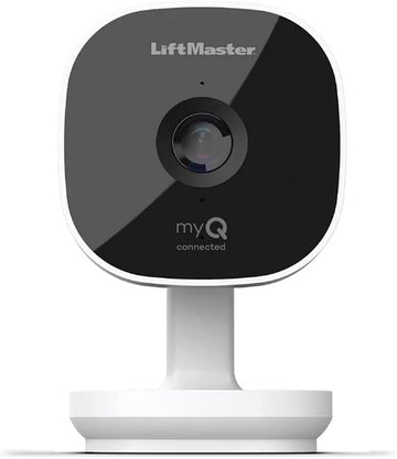 LiftMaster myQ Smart Garage HD Camera - WiFi Enabled - myQ Smartphone Controlled - Two Way Audio - Works with Key by Amazon in-Garage Delivery - Model MYQ-SGC1WLM, White