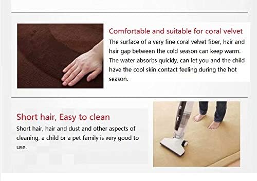 Baby Play Mat Nursey Decor Area Rug 1.18" Thick Hypebeast Rug Non Slip Rug Pads Large Area Rug Play Mats for Babies and Toddlers Non-Toxic Area Rugs Used for Living Room Decor