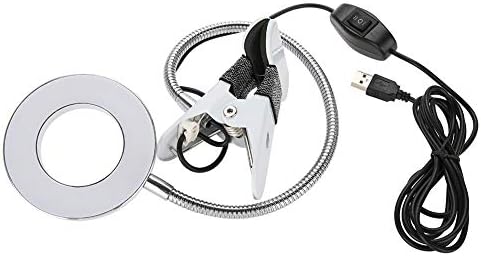 Makeup, USB Makeup Tattoo LED Lamp, Beauty Lamps, Microblading Light Beauty with Clamp LED Desk Lamp for Eyebrow/