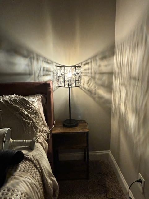 Modern K9 Crystal Table Lamp Desk Lamp 26" Tall for Bedroom Reading, Living Room, Office