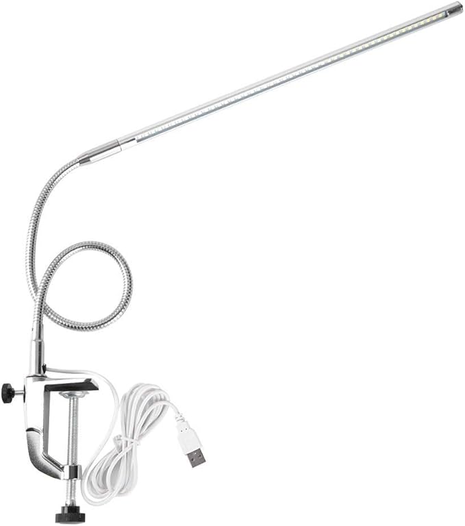 Clamp Table Lamps for USB LED Desk lamp for Manicure, Reading, Tattoo Light