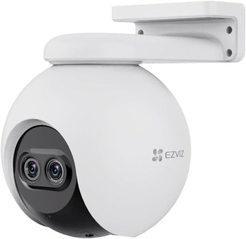 EZVIZ Security Camera Outdoor, 1080P Pan/Tilt/Zoom WiFi Camera, 8× Mixed Zoom and AI-Powered Person Detection Security Cam, IP65 Waterproof, Support MicroSD Card up to 512GB | C8PF