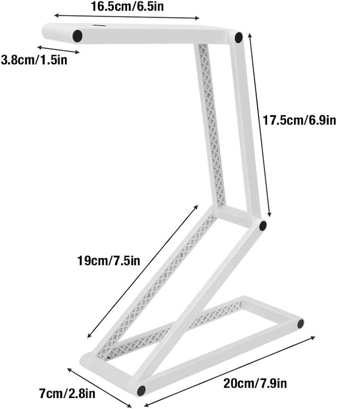 LED Desk Lamp, Foldable Portable USB Rechargeable Table Light 2 Modes Dimmable for Architect Table Office Home