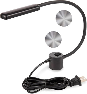 Sewing Machine Light, Magnetic, Flexible 60 LED Work Lights, Bandsaw Accessories, Scroll Saw with Extra Long Gooseneck - Mount anywhere discs (2) included