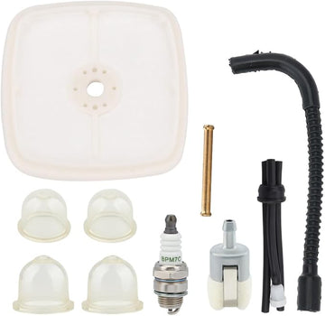 HIPA PB-200 Air Filter Tune Up Kit for ECHO Blower PB200 PB2100 ES-210 ES210 ES2100 PB201 ES2400 ES211 PB2455 PB2155 SHC211 SHC212 SHC1700 SHC210 SHC2100 Hedge Clipper