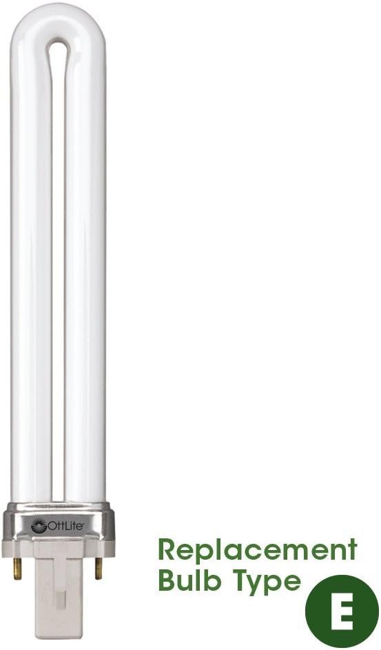 OttLite 13 Watt Magnifier Task Lamp with 2X Magnification and Swivel Base, Green