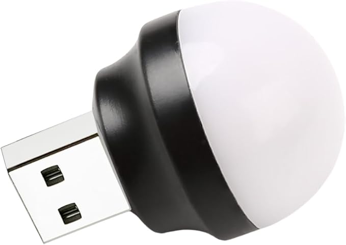Mini USB Night Lights, LED Plug in Night Light, Flexible LED Ambient Light, Mushroom-Shaped, Bathroom, Hallway, Nursery, Kitchen, Car USB Light (8 Pack,Warm White)