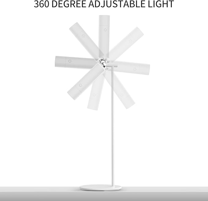 SKYFIRE Multifunctional Rechargeable Flashlights, Magnetic Reading Light, Desk Lamp, LED Handheld Flashlight, Table Lamps