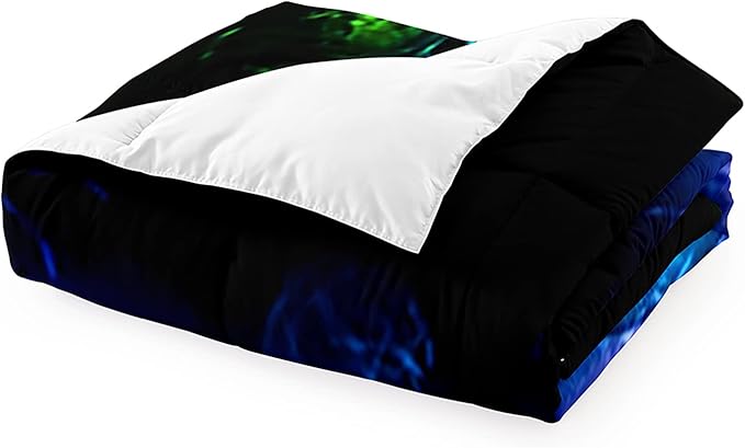 Gaming Comforter Sets for Boys, Gamer Bedding Sets for Boys Queen Size, Black Gaming Gamepad Soft Kids Comforter Sets Boys Bedroon, 1 Comforter and 2 Pillowcases