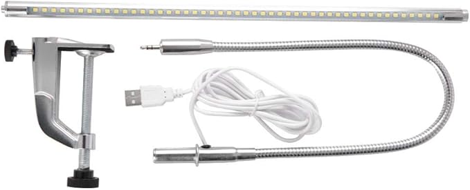 Clamp Table Lamps for USB LED Desk lamp for Manicure, Reading, Tattoo Light