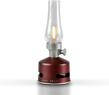 MoriMori Design lamp with Loudspeaker (Raspberry red)