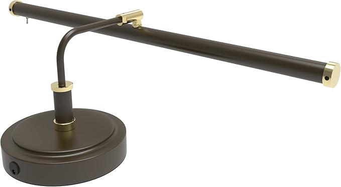 Cocoweb 19" Mahogany Bronze LED Directional Piano Desk Lamp - PLED101MBD (Mahogany Bronze)