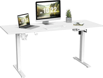 63'' x 24'' Electric Height Adjustable Stand up Desk Home Office Ergonomic Computer Workstation