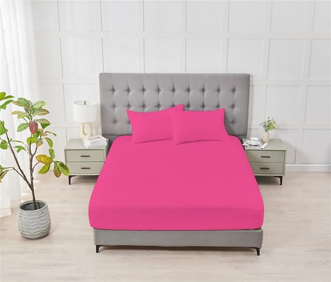 3 Piece Solid Color All Season Bedding Comforter Set Microfiber Soft Lightweight Bedding Set for Kids Teens Adults Room Decor with 1 Comforter and 2 Pillowcases Queen