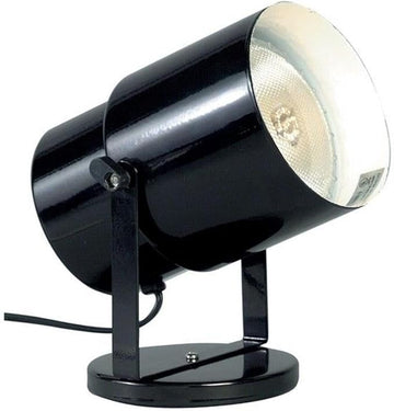 Satco 1 Light Plant Lamp-Black Finish
