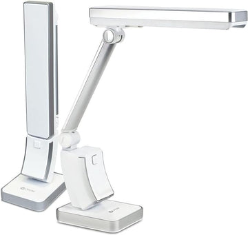 OttLite 13W Slimline Desk Lamp - Home, Office, Bedroom, or Reading (White)