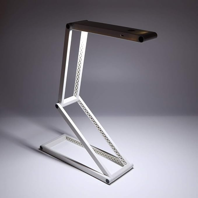 LED Desk Lamp, Foldable Portable USB Rechargeable Table Light 2 Modes Dimmable for Architect Table Office Home
