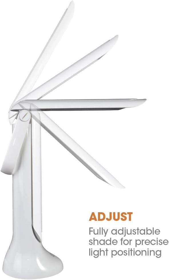 OttLite Dimmable LED Task Lamp - Portable, Adjustable, Desk Light, Great Gift