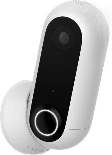 Canary Flex Outdoor Indoor Home Security Camera HD WiFi IP | 24/7 Watch Live Video, Weatherproof, Wire-Free & Wired, Motion Alerts, Two-Way Talk, Night Vision, 10x Zoom, Works with Alexa & More