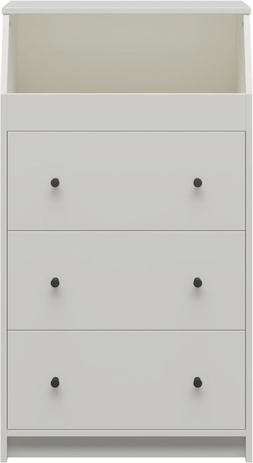 Ameriwood Home The Loft 3 Drawer Dresser, White