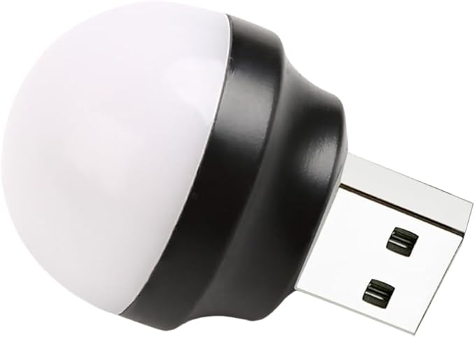 Mini USB Night Lights, LED Plug in Night Light, Flexible LED Ambient Light, Mushroom-Shaped, Bathroom, Hallway, Nursery, Kitchen, Car USB Light (8 Pack,Warm White)