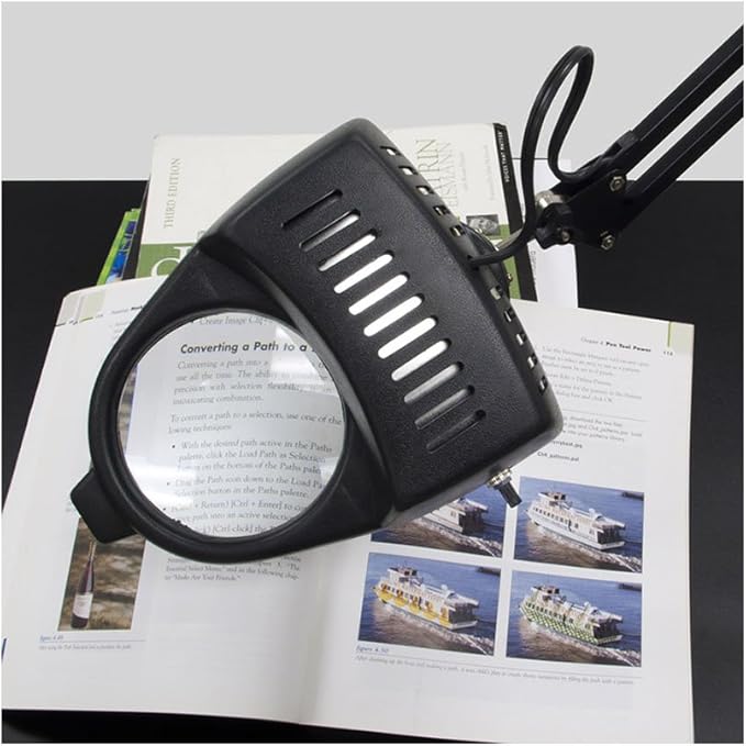 Studio Designs 12040.0 LED Magnifying Lamp, Black