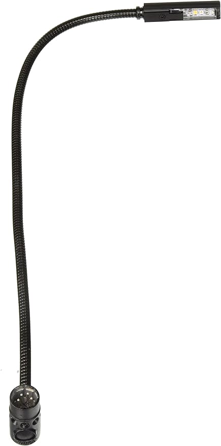 18XR-4-LED 18 inch Gooseneck LED Light with Right-Angle 4-Pin XLR Connector