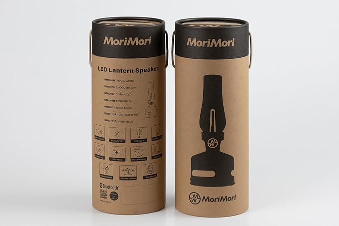 MoriMori design lamp with loudspeaker (mint green)