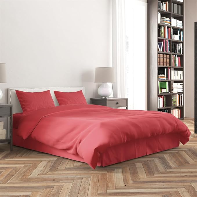 3 Piece Solid Color All Season Bedding Comforter Set Microfiber Soft Lightweight Bedding Set for Kids Teens Adults Room Decor with 1 Comforter and 2 Pillowcases Twin