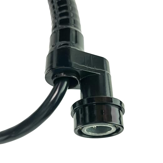 MOFFATT LED Desk Lamp with Coupler Mount, 24" Articulating Flexible Gooseneck Arm, Ultra Bright Mountable LED Task Light, Work Lamp, 12 Watts, 1690 Raw Lumens, 95041, Black (Made in USA)