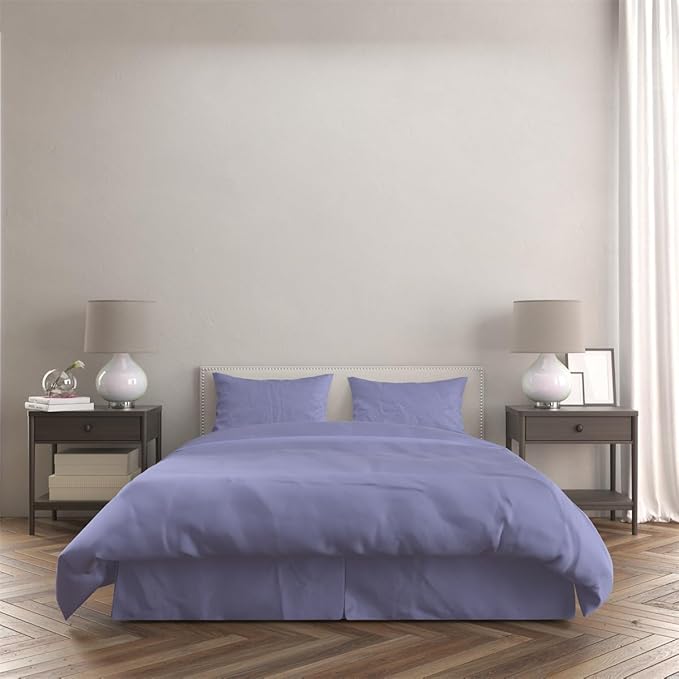 3 Piece Solid Color All Season Bedding Comforter Set Microfiber Soft Lightweight Bedding Set for Kids Teens Adults Room Decor with 1 Comforter and 2 Pillowcases Twin