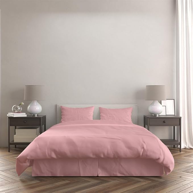 3 Piece Solid Color All Season Bedding Comforter Set Microfiber Soft Lightweight Bedding Set for Kids Teens Adults Room Decor with 1 Comforter and 2 Pillowcases King
