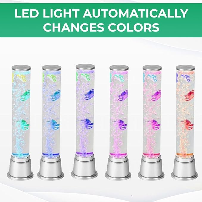 Shop LC Electric Seahorse Lamp Artificial Fake Fish Tank Aquarium Lamp with Sensory Bubble Tube Lamp Night Light Sensory Lamp Lava Lamp - 1.90 FT Birthday Gifts