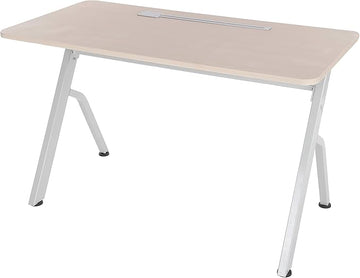 ApexDesk 47" Computer Desk, Modern Simple Style Desk for Home Office, Study Student Writing Desk - Oak