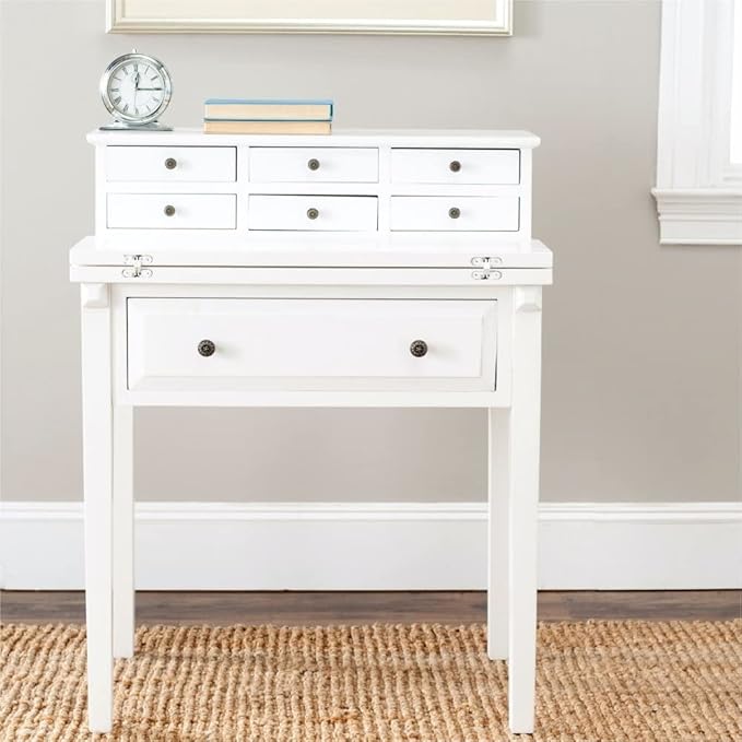 Safavieh American Homes Collection Abigail White Fold Down Desk
