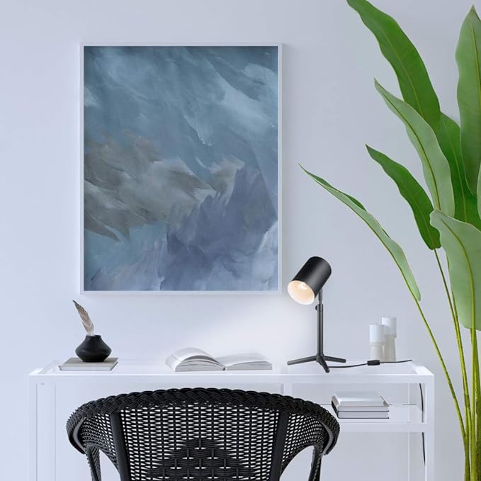 Globe Electric 52899 Pratt Desk Lamp, 18 in 1-Light, Matte Black Tripod Base