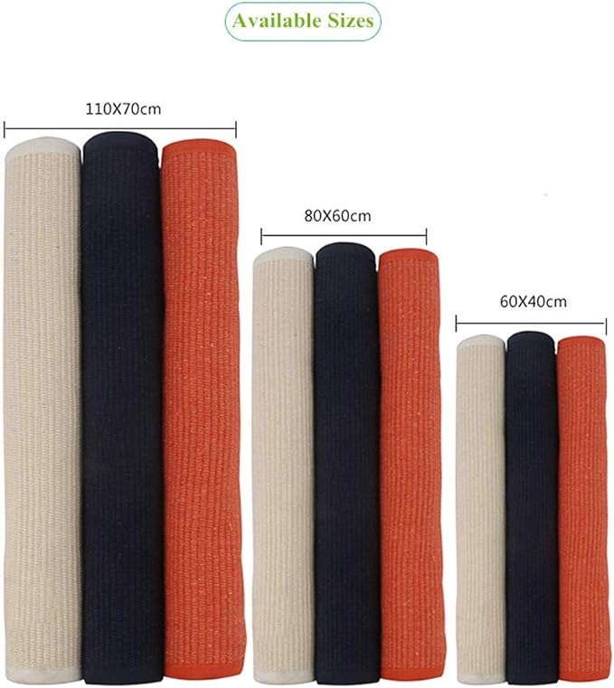UKELER Montessori Mat Holder for Toddlers Babies Children Cotton Working Rug for Nursery Preschool Kindergarten, 23.6''×31.5'', Navy Blue
