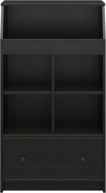 Ameriwood Home The Loft 2 Door Storage Tower, Large, Black Oak
