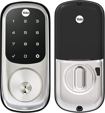 Yale Assure Deadbolt Lock with Touchscreen, Satin Nickel Digital Non-Connected Entry Door Lock with Electronic Keypad and Back-Up Key, ‎‎YRD226NR619