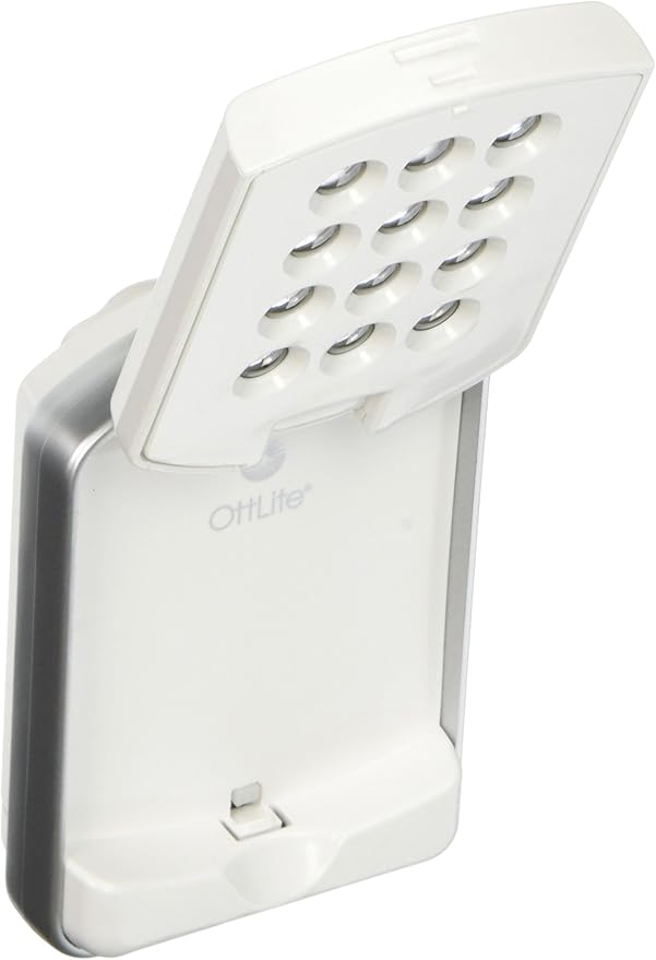 OttLite 490009 LED Mini Flip Light, White